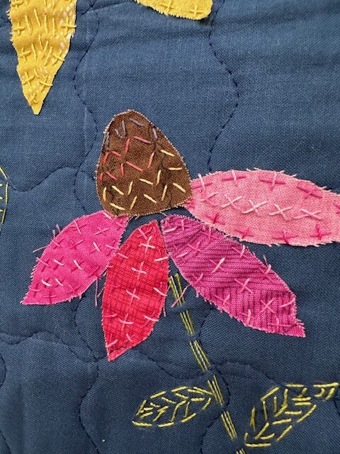 Sashiko Challenge – Pieceful Thoughts